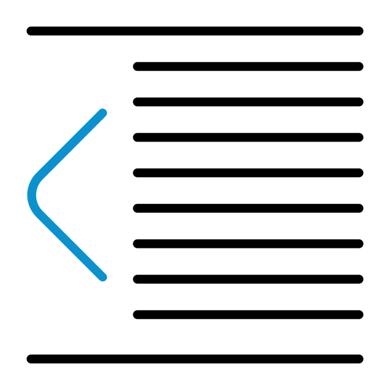 Format Indent Decrease Icon Free Download Transparent Png Creazilla - Premium Abstract Photo Gallery - Full HD