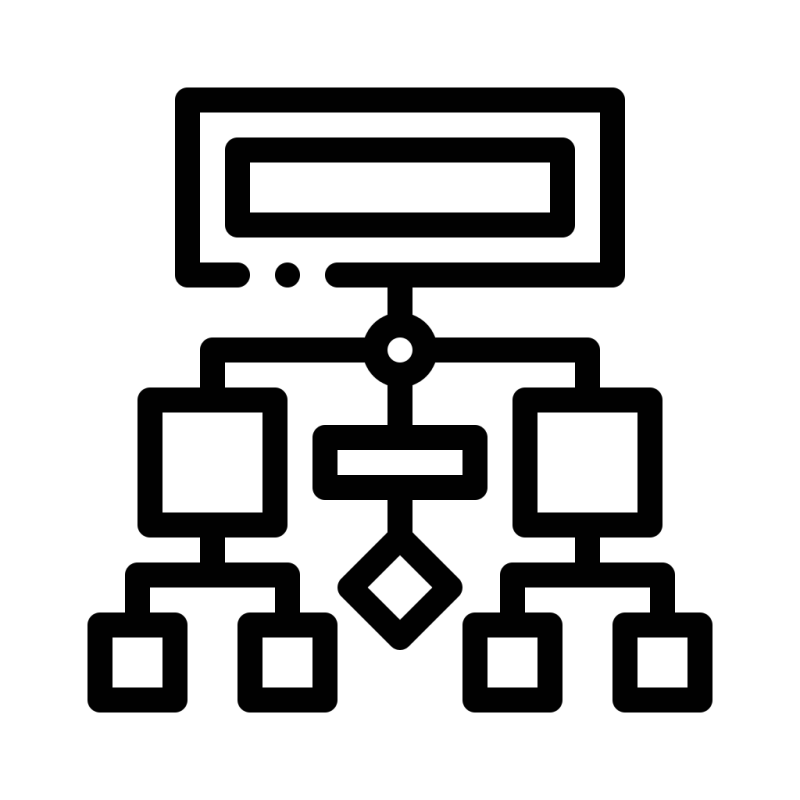 Decision Tree Algorithm Machine Learning Data Mining Icon - Best City Patterns in Mobile