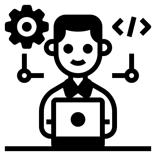 Developer Pencil Software Development Programmer Business Icon - Premium Retina Mountain Textures | Free Download