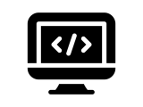 Coding Computer Web Programming Development Screen Icon Download
