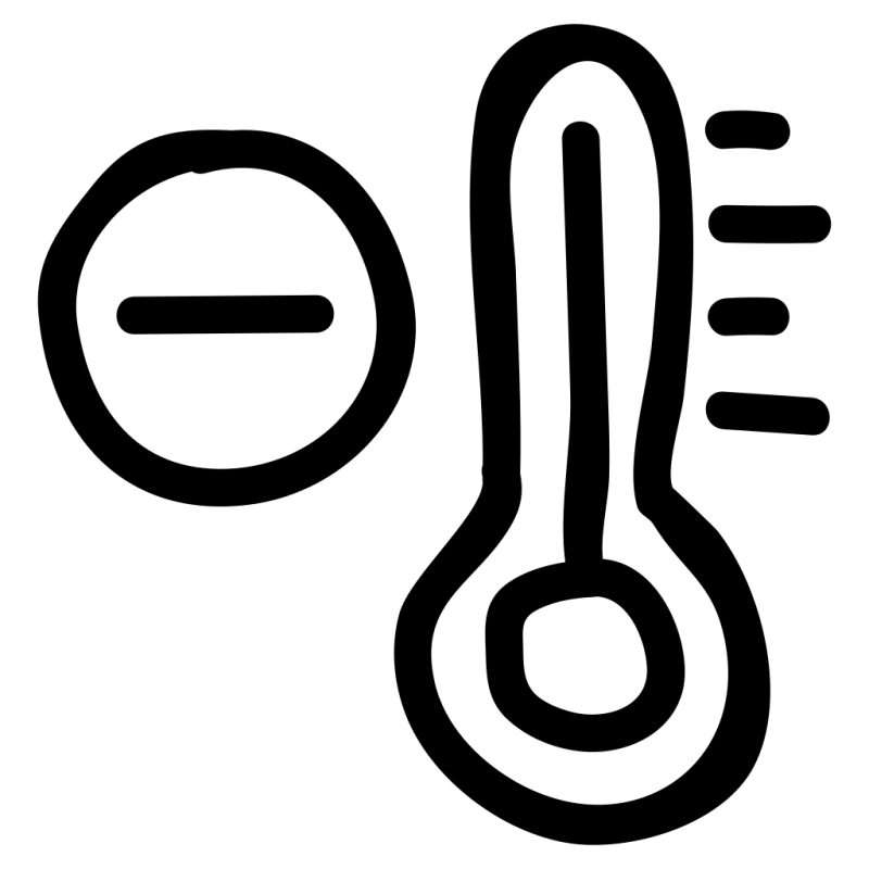 Color Illustration Icon For Temperature Decrease Temperature And Weather Stock Vector - Retina Gradient Photos for Desktop