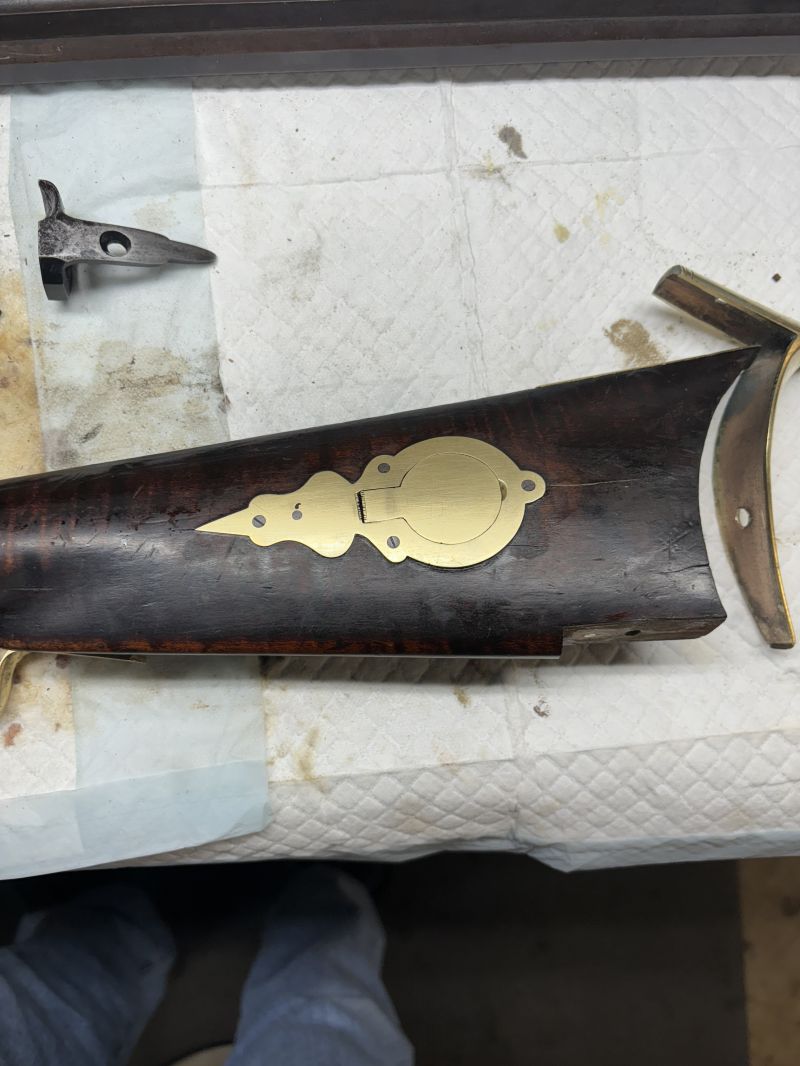 Help Identifying A Maker The Muzzleloading Forum - Premium Space Background Gallery - Retina