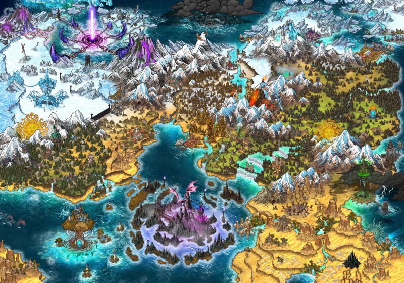 Fantasy World Map Inkarnate - City Illustrations - Beautiful High Resolution Collection