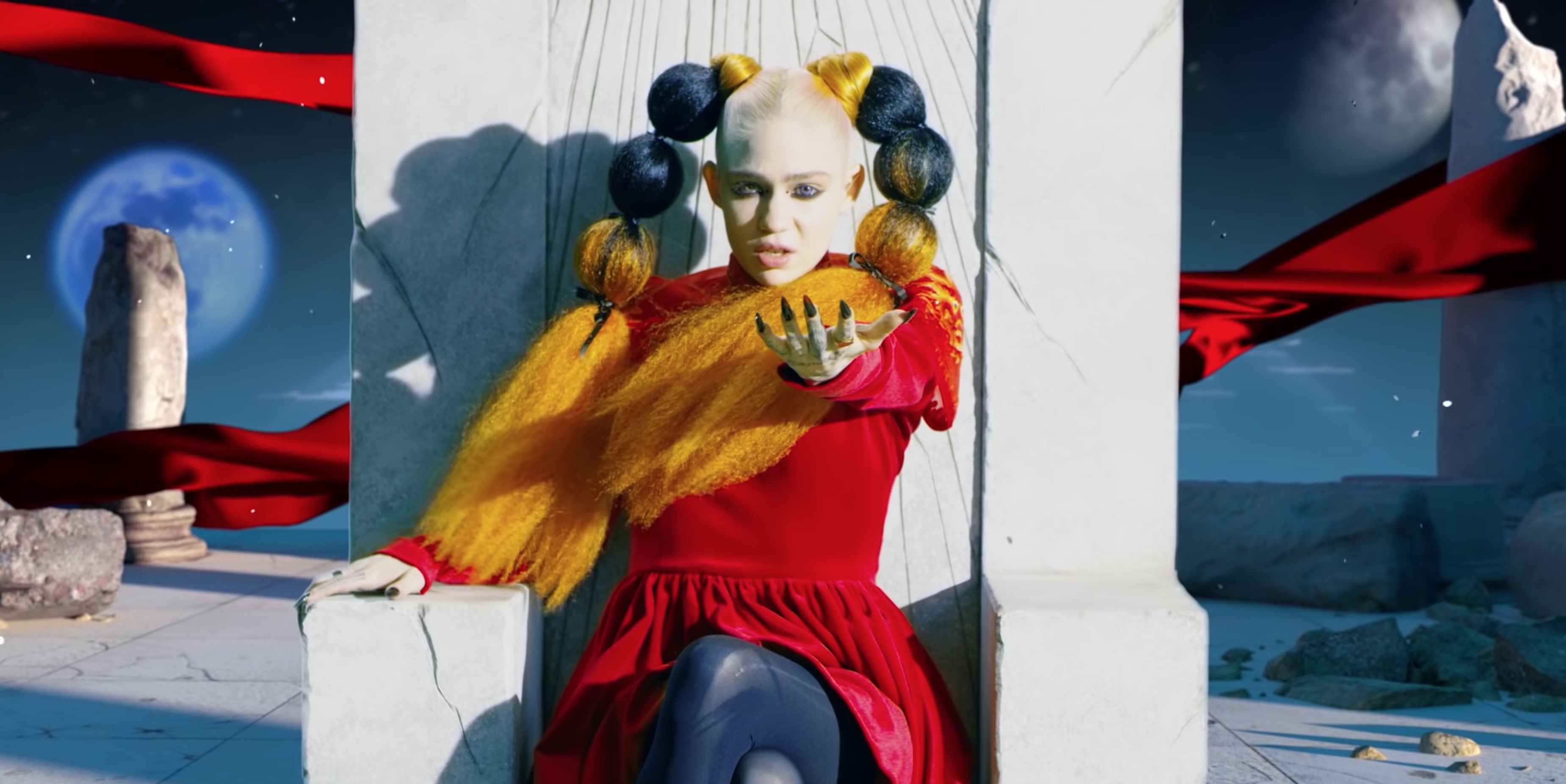 If playback doesn't begin shortly, try restarting your device. Grimes Dissects The Visual World Of Miss Anthropocene Pitchfork