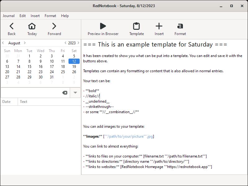 Rednotebook - Download Ultra HD Colorful Wallpaper | Retina