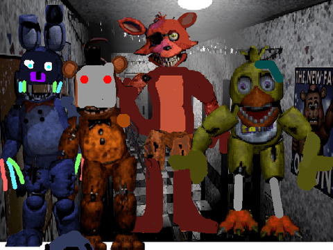 Nightmare Poker Fnaf Horror Game Freddy Five Nights At Freddys Five Nights Fnaf Five Night Five Nights At Freddy S 