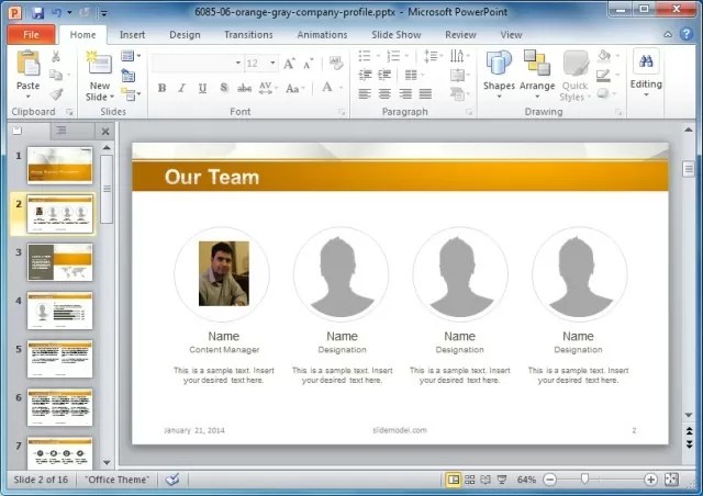Business Card Templates For Powerpoint