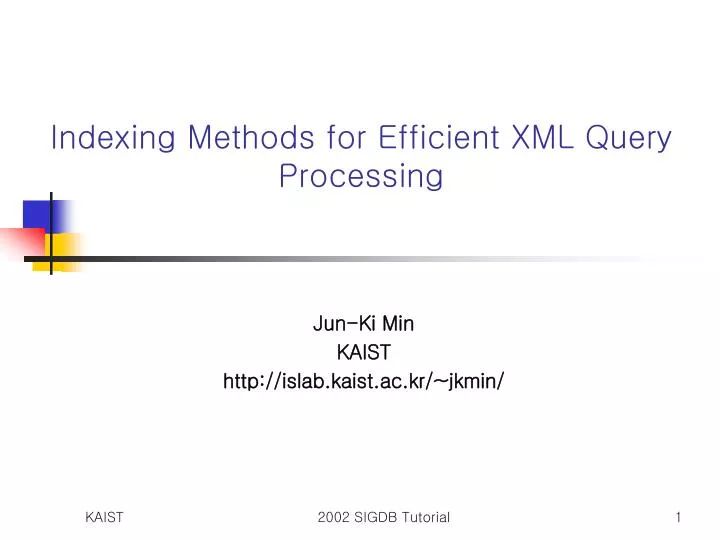 Ppt Indexing Methods For Efficient Xml Query Processing Powerpoint - Ultra HD Landscape Designs for Desktop