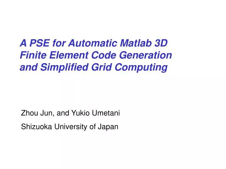 Ppt A Pse For Automatic Matlab 3d Finite Element Code Generation And - Incredible Full HD Vintage Patterns | Free Download