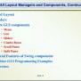 PPT - GUI Layout Managers And Components, Continue PowerPoint ...