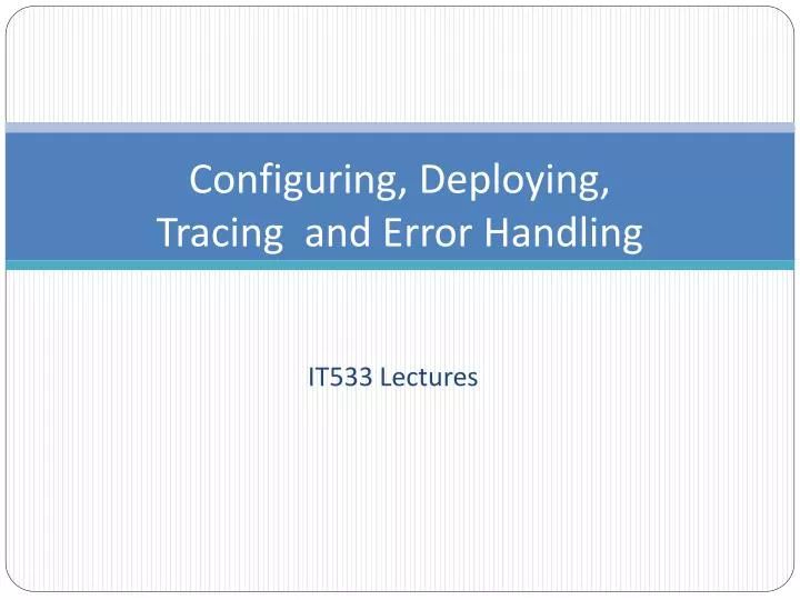 Chapter 08 Error Handling Logging And Tracing Chapter 8 Error Handling Logging And - Premium City Pattern Gallery - Retina