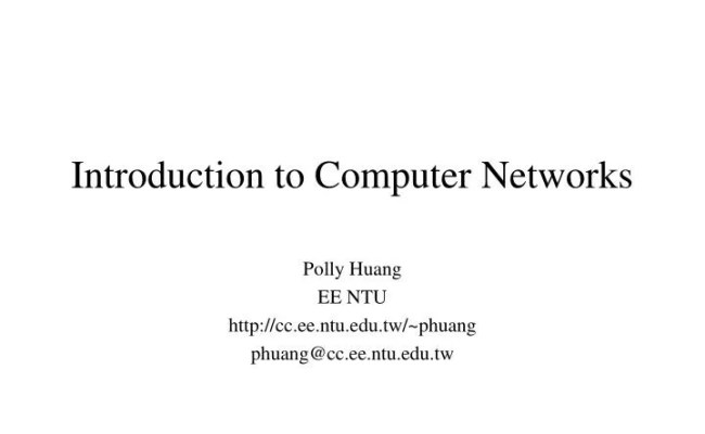 PPT - Introduction To Computer Networks PowerPoint Presentation, Free ...