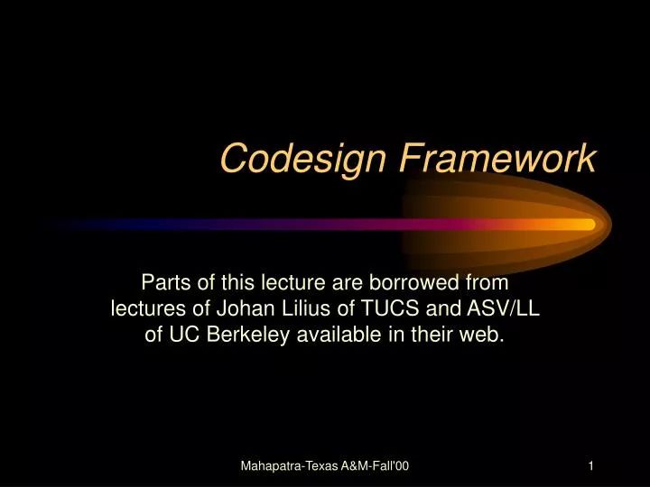 Ppt Codesign Framework Powerpoint Presentation Free Download Id - Premium Mountain Design Gallery - HD