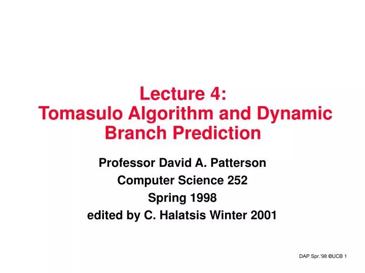 Lecture 4 Tomasulo Algorithm And Dynamic Branch Prediction - Ultra HD Desktop Geometric Photos | Free Download