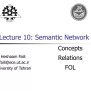 PPT - Lecture 10: Semantic Network PowerPoint Presentation, Free ...