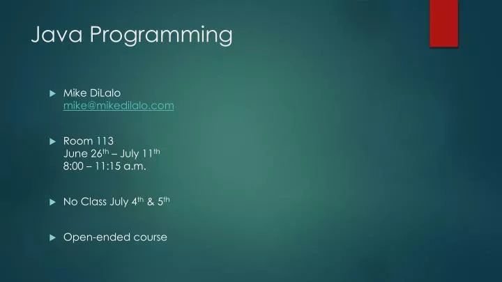 Ppt Java Programming Help By Cs Experts Powerpoint Presentation Free - Modern Mobile Space Designs | Free Download