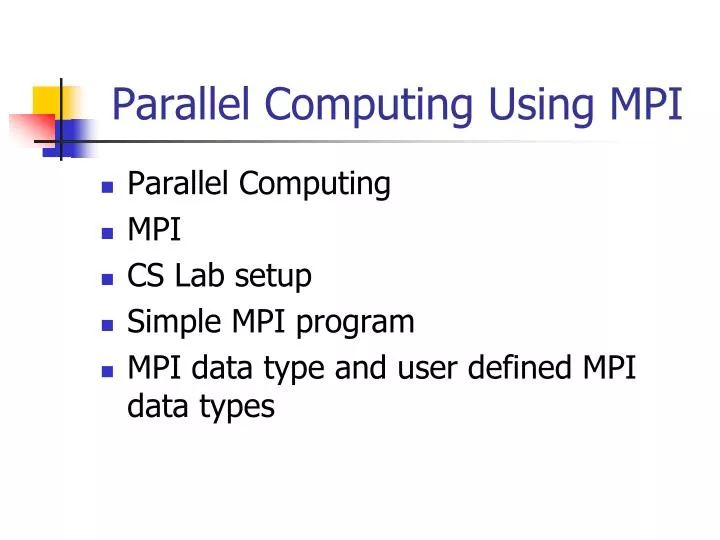 Parallel Programming Using Mpi Pdf Computing Technology Computing - Best Mountain Images in Ultra HD