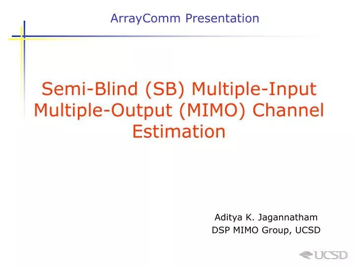 Ppt Semi Blind Sb Multiple Input Multiple Output Mimo Channel Estimation Powerpoint - Ocean Picture Collection - High Resolution Quality