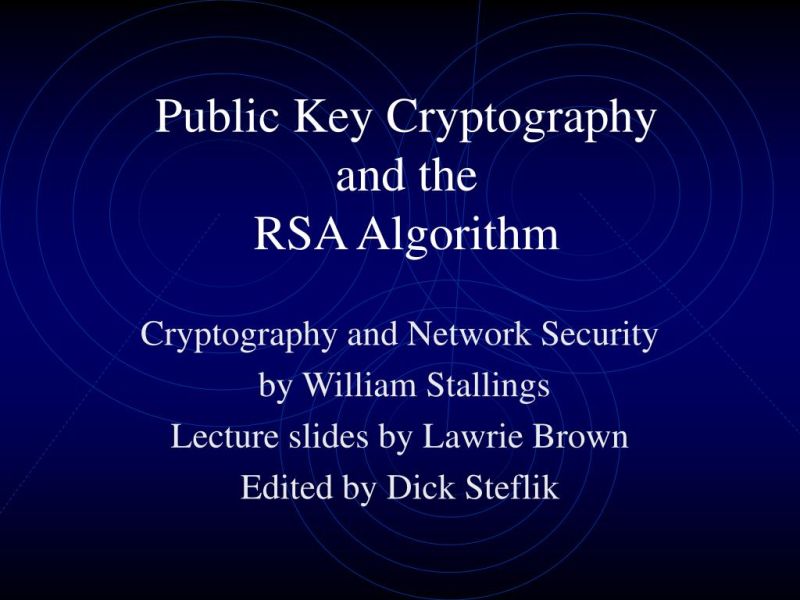 Ppt Rsa Public Key Encryption Algorithm Powerpoint Presentation Free - Best Mountain Images in Ultra HD