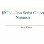 PPT - JSON – Java Script Object Notation PowerPoint Presentation, Free ...