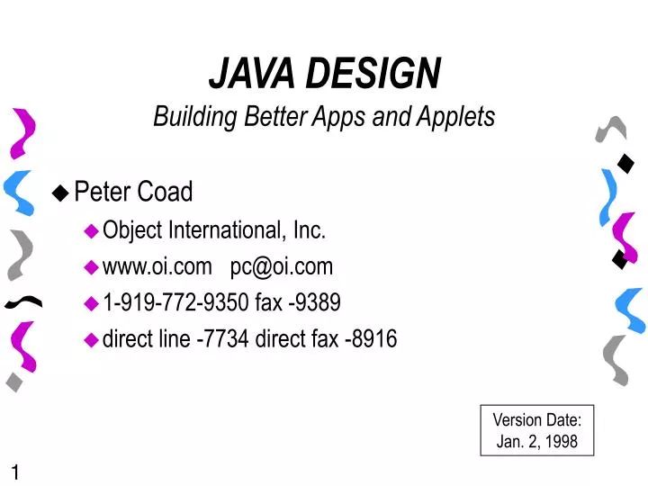 Java Design Building Better Apps And Applets 2nd Edition Informit - Download Amazing Ocean Photo | 8K