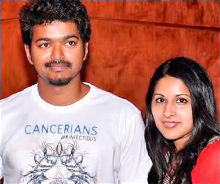 pix South Indian Actor Vijay Family Photos vijay marriage when the tamil