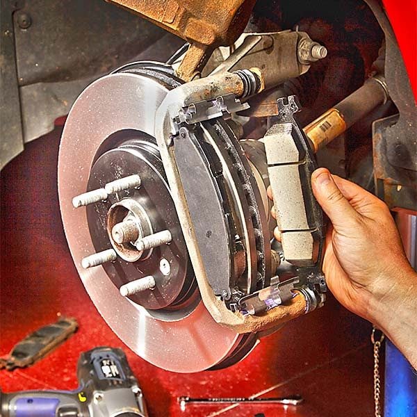 How to change front brake pads