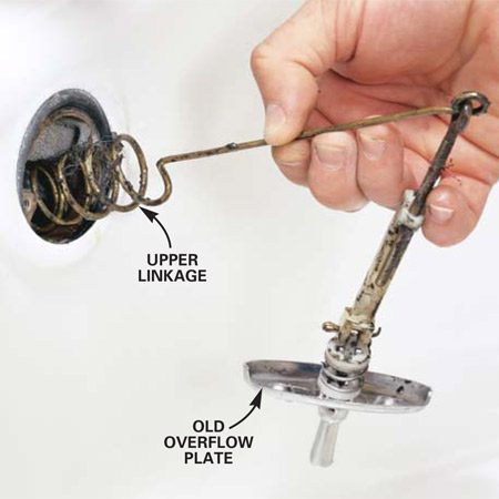 Plumbing|bath tubs & shower enclosures|bath tub & shower drain repair|bath tub stoppers. How to Convert Bathtub Drain Lever to a Lift and Turn