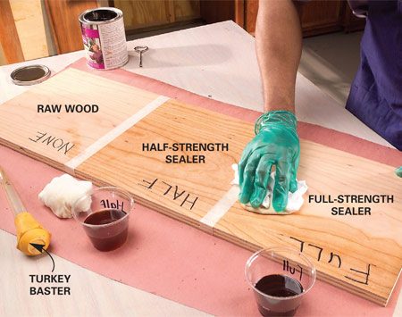 The trick to painting furniture without sanding . How to Stain Wood Evenly Without Getting Blotches and Dark