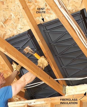 Hot air rises, and evaporative cooling vents are usually in the ceiling in each room. Garage Remodel Tips | The Family Handyman