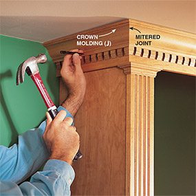 In small spaces, we’ve seen this style of shelving applied to sofas, ceilings, and even staircases…. How To Build a Classic Floor-To-Ceiling Bookcase | The Family Handyman