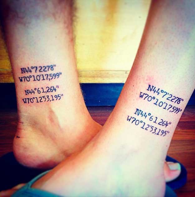 Diseños de tatuajes con letras chinas. 29 tiernos tatuajes para mejores amigos | Upsocl