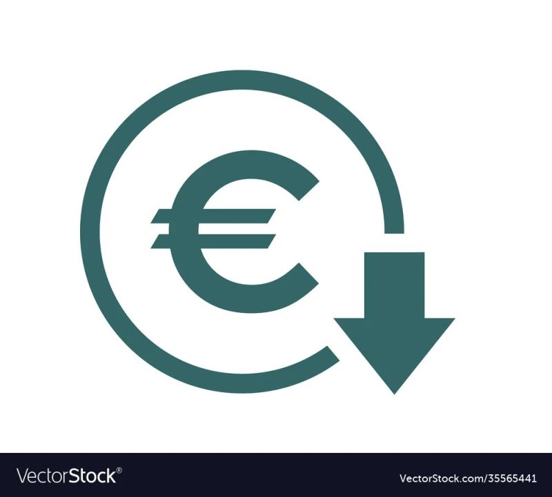 Cost Reduction Decrease Icon Vector Symbol Stock Vector Royalty Free 1687125169 Shutterstock - Best Mountain Patterns in Ultra HD