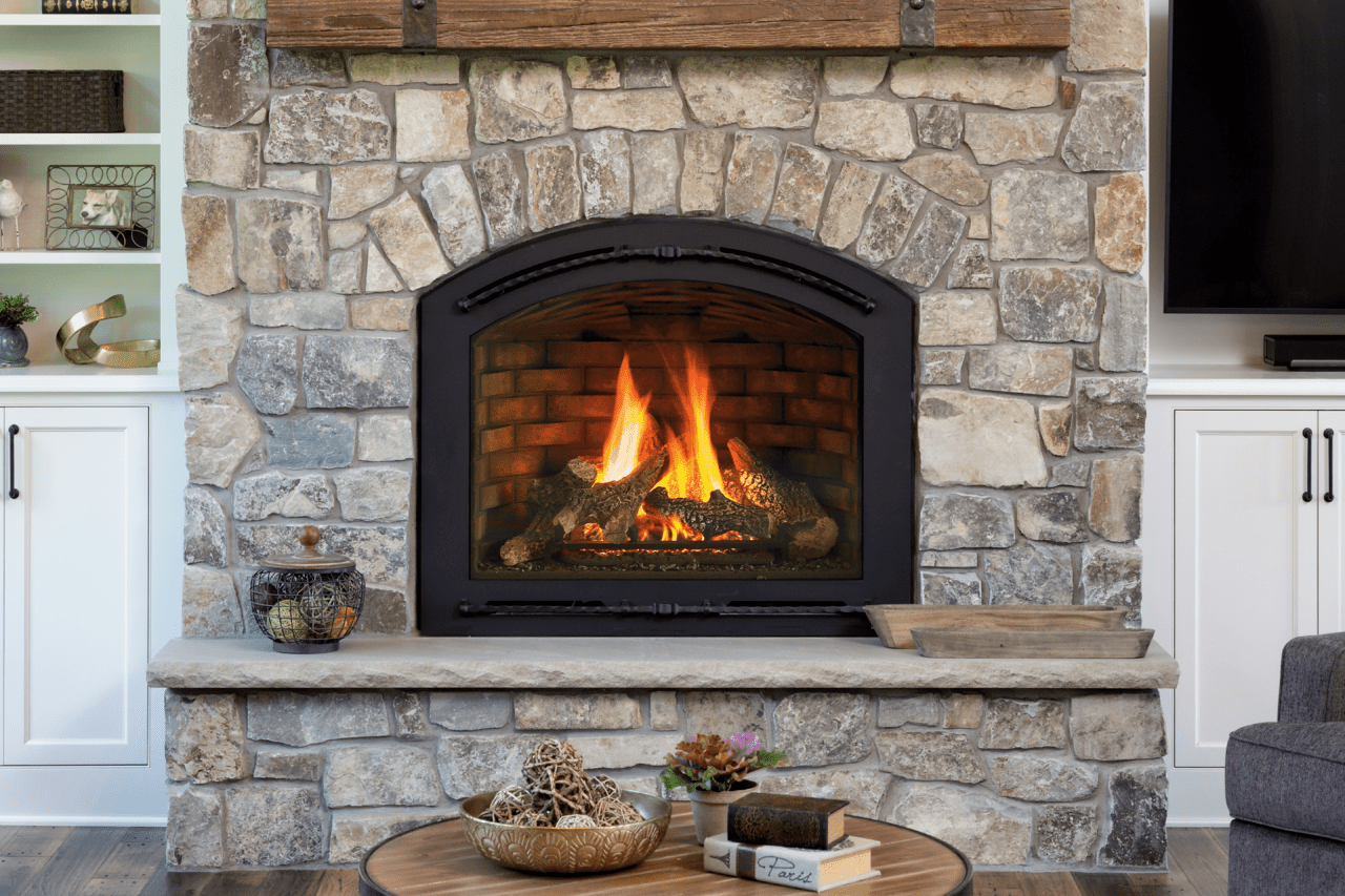 Cyclone Gas Fireplace By Heat Glo