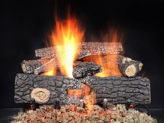 Gas Logs Human Skull Ceramic Wood Large Gas Fireplace Logs And Rock Wool Glowing Embers For All Types Of Gas Inserts Electric Or Outdoor Fireplaces Fire Pits Gel Ventless Vent