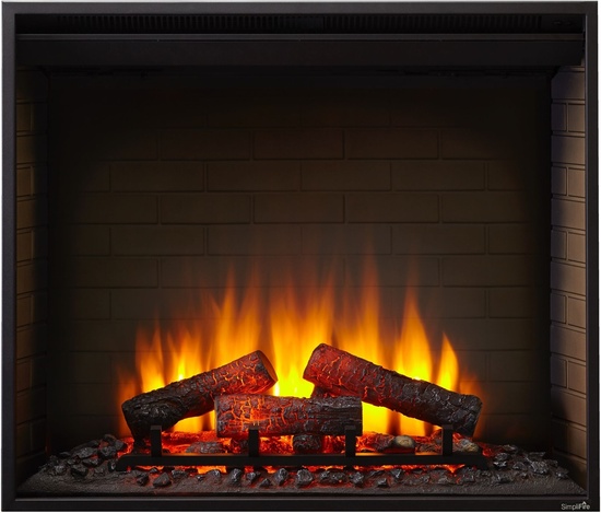 Built In Electric Fireplace Heat Glo