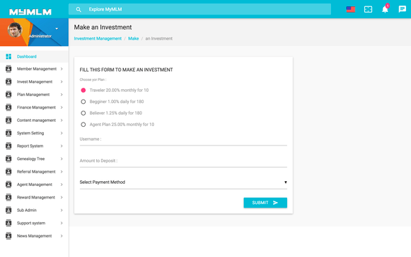 Mymlm Is A Cloud Based Mlm Marketing Business Software Freelancer