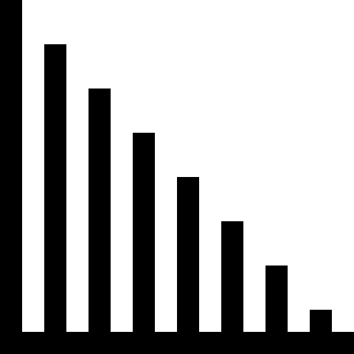 Chart Decrease Graph Growth Increase Presentation Triangle Icon - 4K Landscape Wallpapers for Desktop