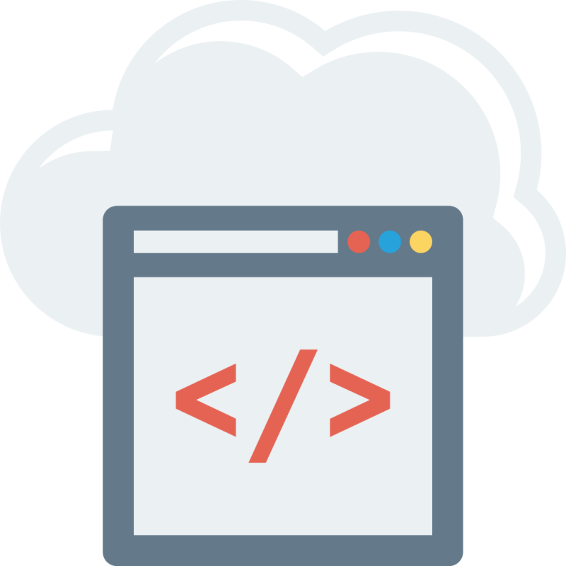 Api Cloud Code Program Technology Icon Download On Iconfinder - Download Stunning Gradient Photo | 8K