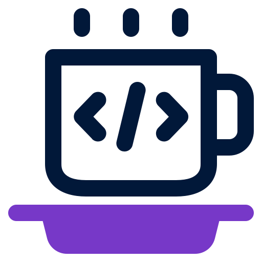 Beverage Code Coding Coffee Cup Drink Programming Icon - Download Beautiful City Background | Desktop