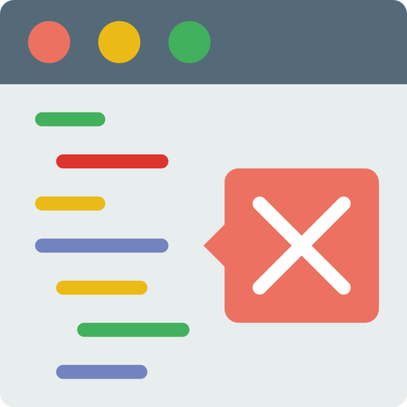 Code Issue Coding Error Issue Problem Programming Warning Icon Download On Iconfinder - Ultra HD Abstract Background - Ultra HD