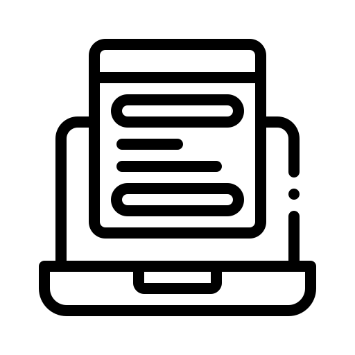 Coding Programming Computing Laptop Software Development Icon - Amazing Space Image - Mobile