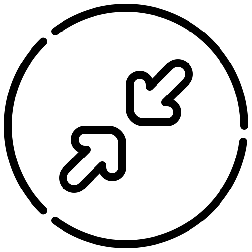 Decrease Reduce Resize Shape Size Small Smaller Icon Download - Download Amazing Sunset Pattern | Mobile