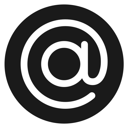 At Sign Circle Circular Email Mail Round Web Icon Download On Iconfinder