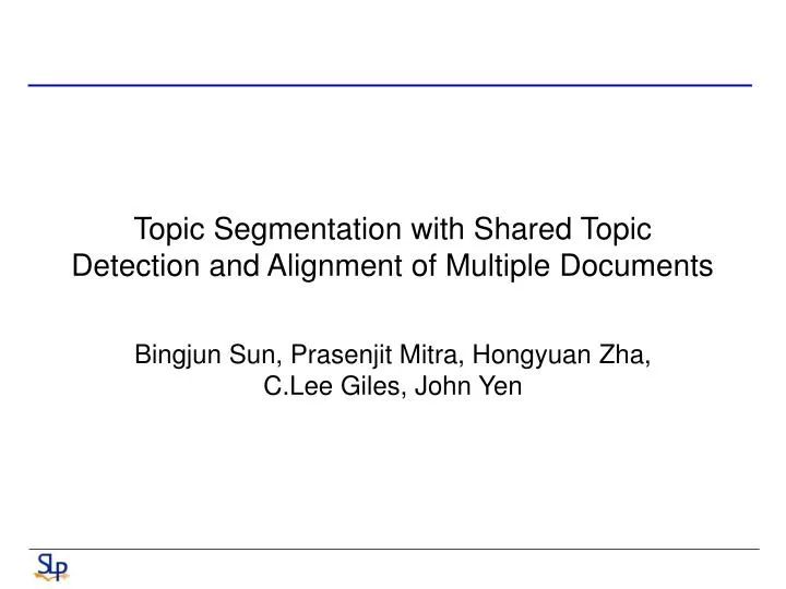 Ppt Topic Segmentation With Shared Topic Detection And Alignment Of Multiple Documents - Download Perfect Nature Photo | Ultra HD