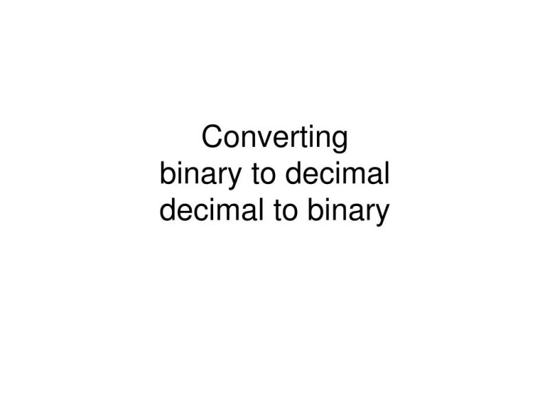 What Is Binary Binary To Decimal Formula Decimal To Binary Formula Images - Beautiful HD Mountain Illustrations | Free Download