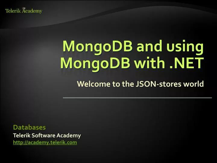 Using Mongodb With The Net Framework Pptx - Best Abstract Arts in Ultra HD