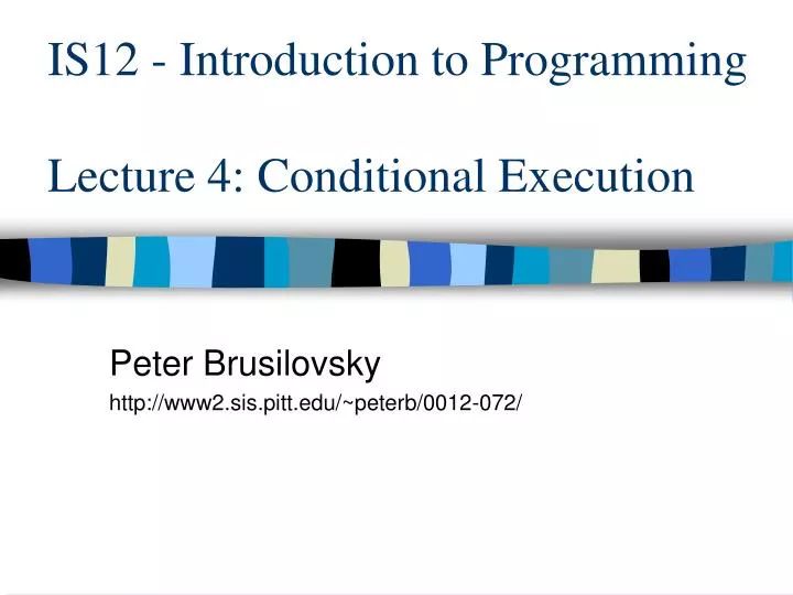 Ppt Understanding Conditional Execution In Programming Powerpoint - Gorgeous Retina City Pictures | Free Download