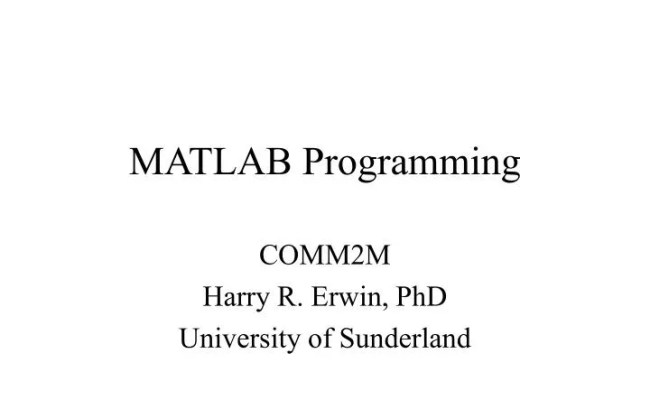 PPT - MATLAB Programming PowerPoint Presentation, Free Download - ID ...