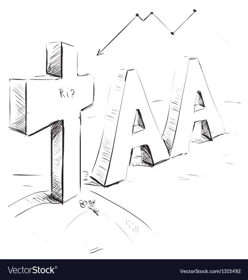 Financial Decrease Royalty Free Vector Image Vectorstock - Premium Vintage Picture Gallery - Retina